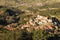 View of Sintra and the National Palace. Sintra. Portugal