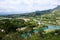 View on Sisteron valley, France