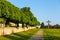 View of the Skogskyrkogarden, central Stockholm, Sweden