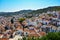 View on Skopelos town