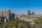 View of the skyline of Santiago, Chile