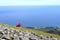 View from Slieve Donard summit in Mourne Mountains