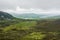 View from Slieve League on Pilgrims Path in Teelin in Co, Donegal, Ireland