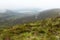 View from Slieve League on Pilgrims Path in Teelin in Co, Donegal, Ireland