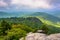 View from the slopes of Grandfather Mountain, near Linville, Nor