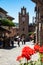 View in the small ancient town of Gradara, Italy