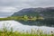 View of the small cape and it`s reflection, Porsanger Fjord