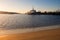 View of Small Desert Town in Atacama and Local Beach Caldera, C