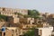 View of small houses from Patwon Ki Haveli, Jaisalmer, Rajasthan, India