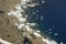 View of the small port at the charming, small Greek island of Thirasia.