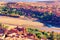 View of small village Ait Benhaddou in Morocco