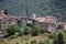 View of the small village of ` Costa di Gargnano ` in Italy