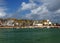 View From Smeatons Pier To The Wharf Of St Ives Cornwall England