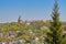 View of the Smolensk fortress, impregnable bastion, reliably defending the state borders