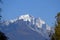 View of the snow-capped peaks of the Jade Dragon Snow Mountain