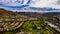 View of Snow Covered Little San Bernardino and San Gorgonio Mountains