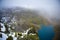 View from Snowdon Mountain, Snowdonia National Pa