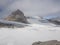 View on snowy montains - Dachstein