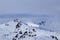 View on snowy mountains peaks as Hochhorn, Corno di Fana and Monte della Chiesa from Ski resort Sillian - Thurntaler in Tirol,