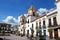 View of the Socorro Parish church, Ronda, Spain.