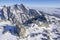 View from Solisko mountain at Vysoke Tatry