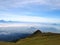 View some mountain from top merbabu