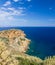 View of Sounio cape, Attica, Greece