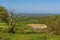 A view from the South Downs near Brighton, over the Weald of Sussex