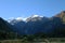 View of the Southern Alps, New Zealand