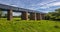 A view from the southern side of the Edstone Aqueduct, Warwickshire, the longest aqueduct in England