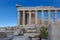 View of the southern side of the Parthenon