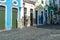 View of a souvenir shop in Pelourinho, the historic center of Salvador