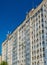 View of a Soviet-era apartment building in Bishkek - Kyrgyzstan