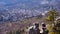 View of the spa town of Baden Baden and the Black Forest. Seen from the battert rock. Baden Wuerttemberg, Germany, Europe