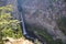 A view of Spahats Creek Falls.   Wells Gray BC Canada