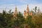 View of the Spasskaya Tower of the Kremlin from Zaryadye Park