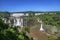 View of spectacular Iguazu Falls with Salto Tres Mosqueteros (Three Musketeers), Argentina