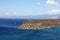 View of Spinalonga island, Crete, Greece.