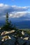 View of Spirit Lake from Mt. Spokane