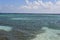 View from Spotts Public Beach on Grand Cayman in the Cayman Islands