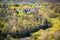 View of spring color on hills from Maryland Heights in Harpers F