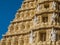 View of Sri Chamundeshwari Temple, located on Chamundi Hills near Mysore.