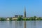 View of St. Andrew`s Cathedral, Bordeaux, France. Copy space for text