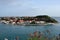 View of St.Barth harbour (French West Indies)