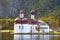 View of St. Bartholoma church in Konigsee National Park in autumn, Germany