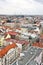 View from St. Bartholomew s Cathedral tower, Plzen, Czech Republic