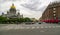 View of St. Isaac`s Cathedral and the Astoria hotel.