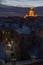 View of St. Isaac\'s Cathedral from the roof of the house, St. Petersburg, Russia