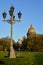 View of St. Isaac\'s Cathedral, Senate square and tourists on the