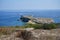 View of the St Paul`s Islands with the Statue of St Paul. St Paul`s Islands, Malta